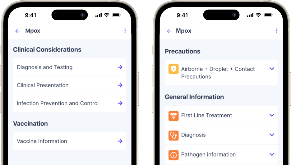 Samaritan Health Services Monkeypox Guideline in Firstline app