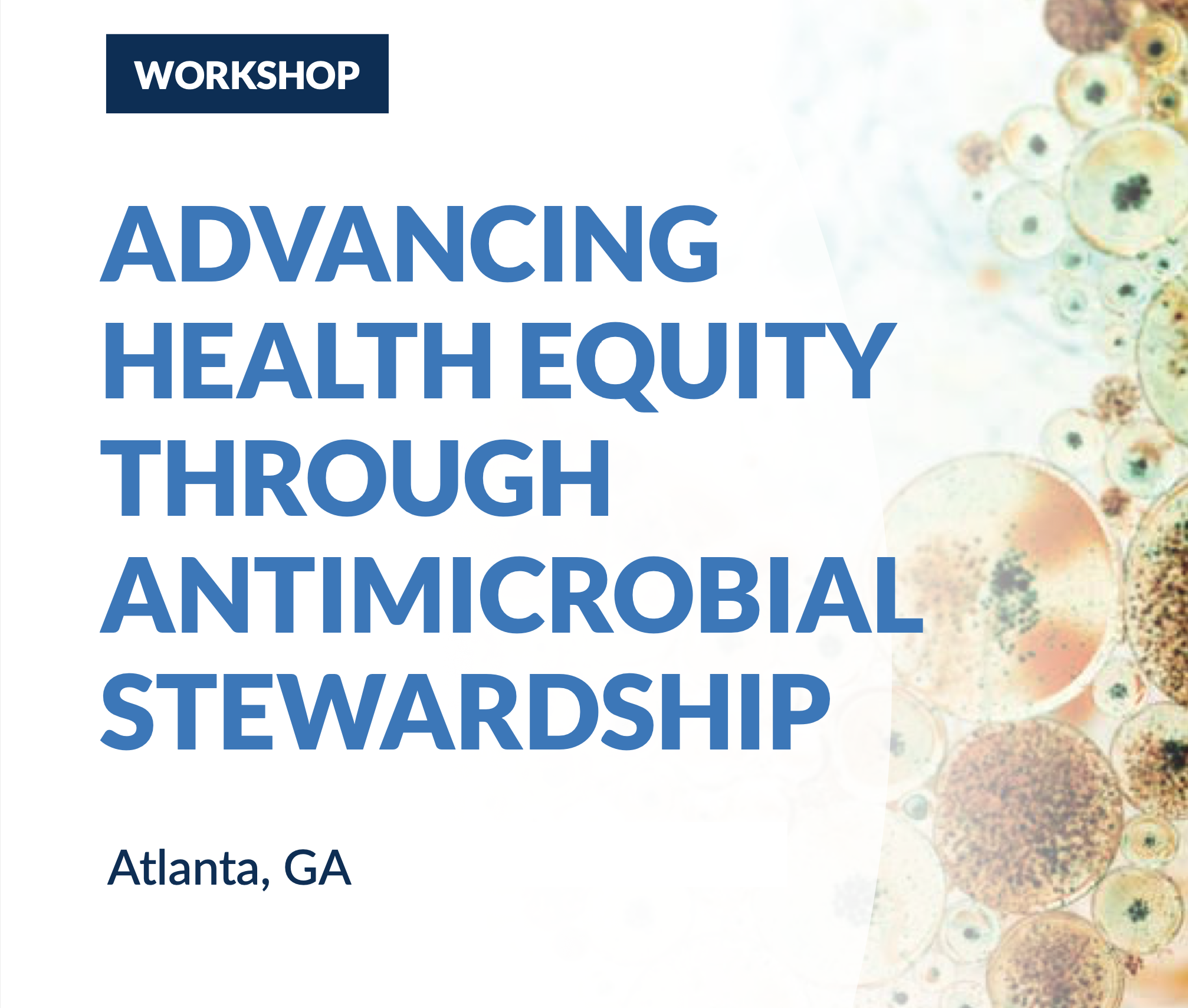 Advancing Health Equity through Antimicrobial Stewardship Workshop