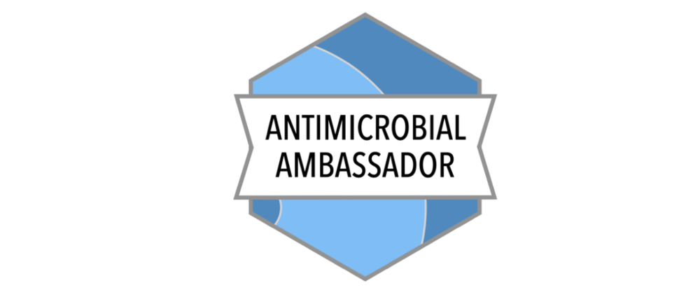 The Blue Antimicrobial Ambassador Pin