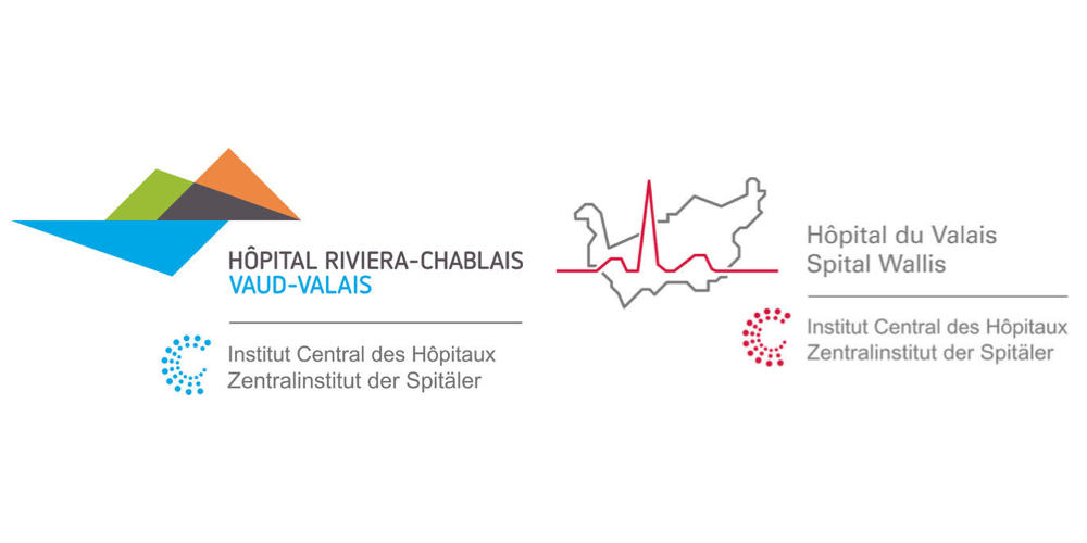 Hôpital du Valais et Hôpital Riviera-Chablais logo